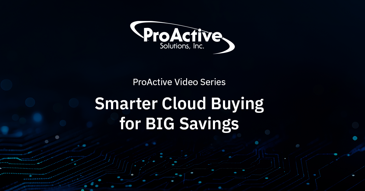Smarter Cloud Buying for BIG Savings